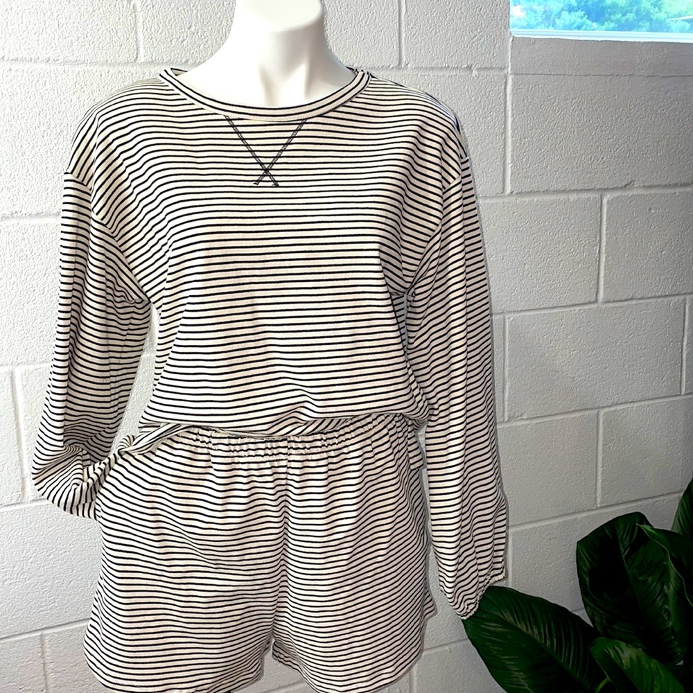 Two Piece Casual Lounge Wear / Pajamas
